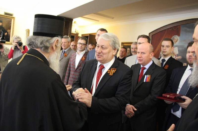 Mlađan Đorđević i Leonid Rešetnjikov česti su gosti manifestacija koje se održavaju u organizaciji Srpske i Ruske pravoslavne crkve